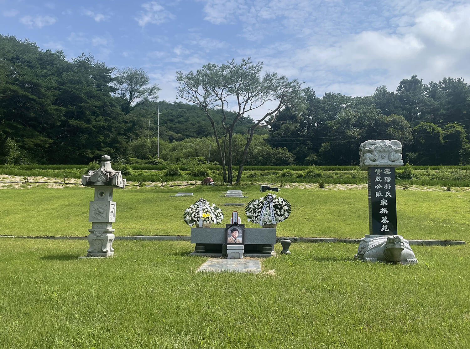 가족묘 풍경